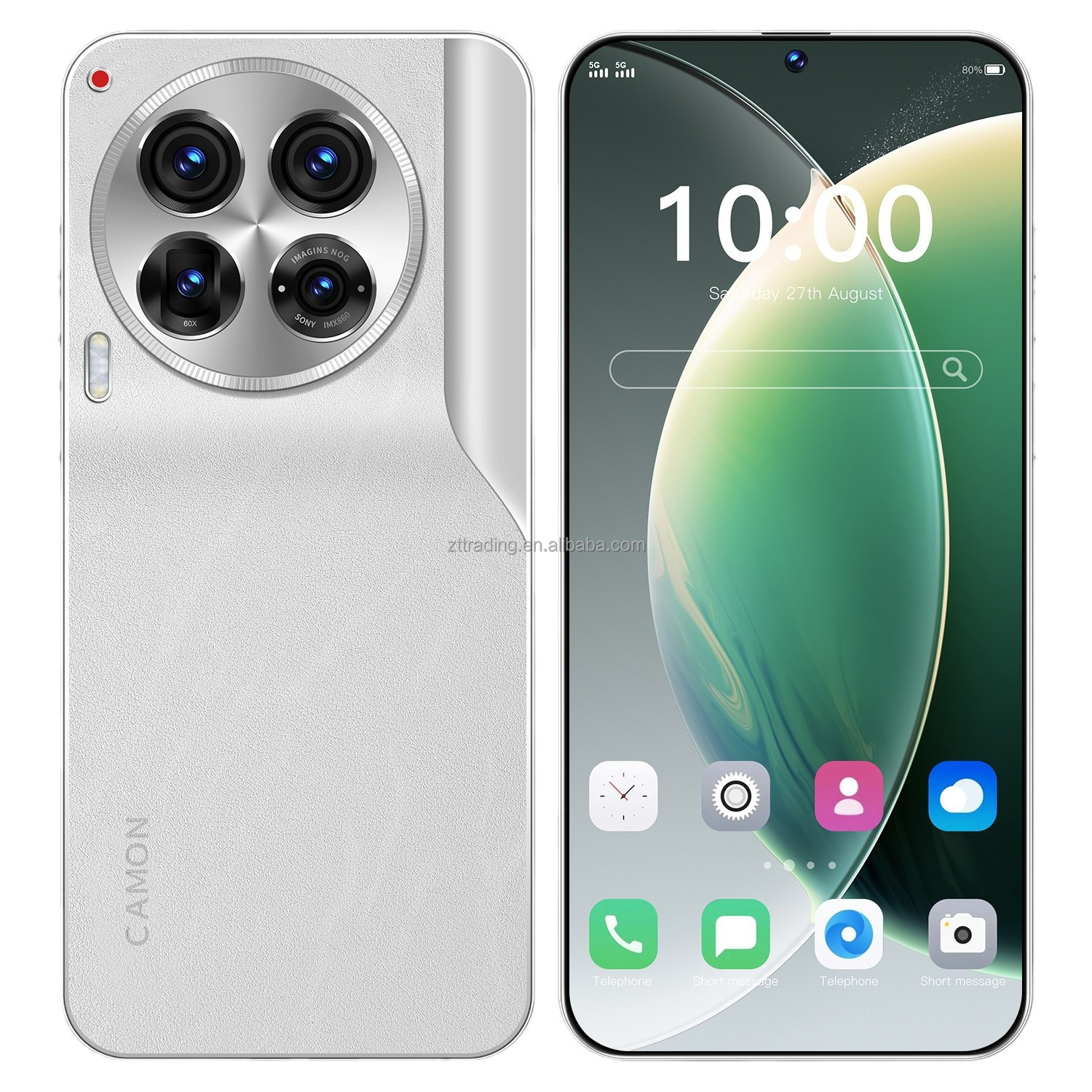 Hot Commodity c30 pro  6.8 Inch Full Screen WIFI GPS techon Smartphone 16GB+1TB Android 4G 5G Mobile Phone t echno camon 30,{非常的好}